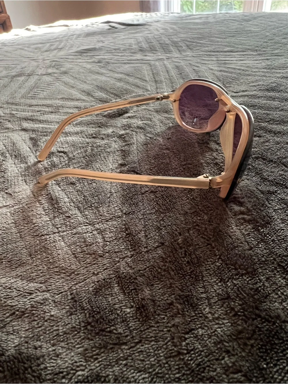 Ralph Lauren Double Bridge Sunglasses Purple  7564S / RG8